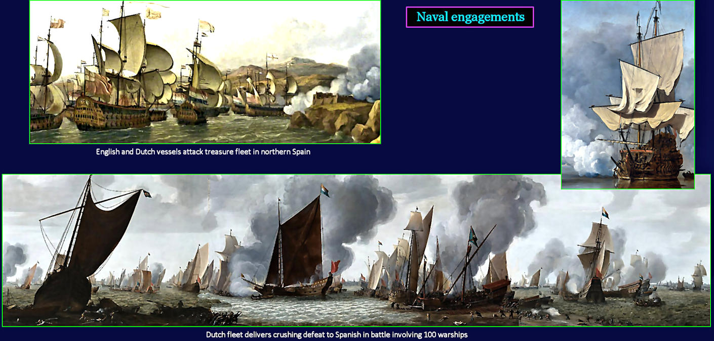 Naval power is key, 1600s